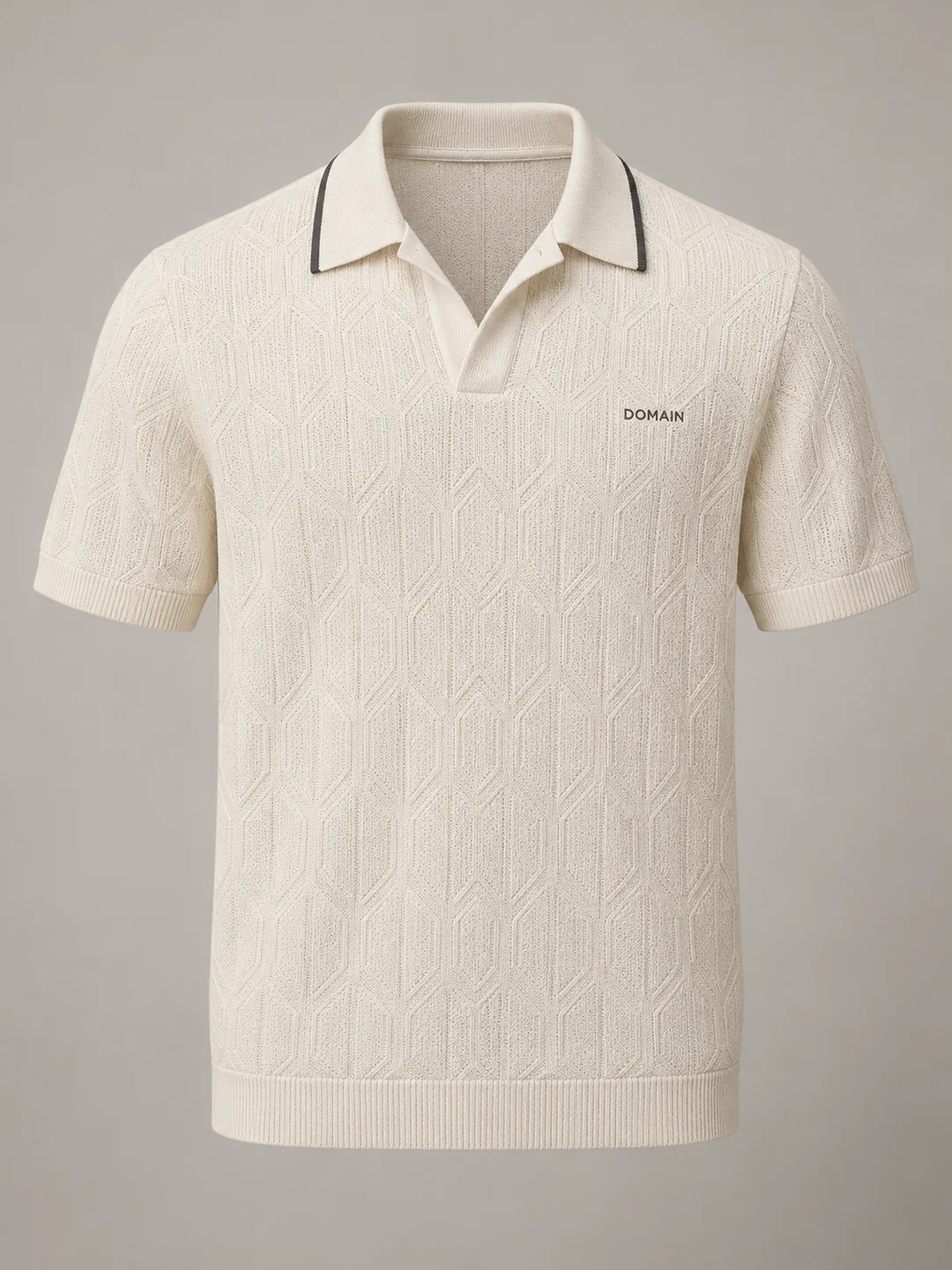 Atelier textured polo