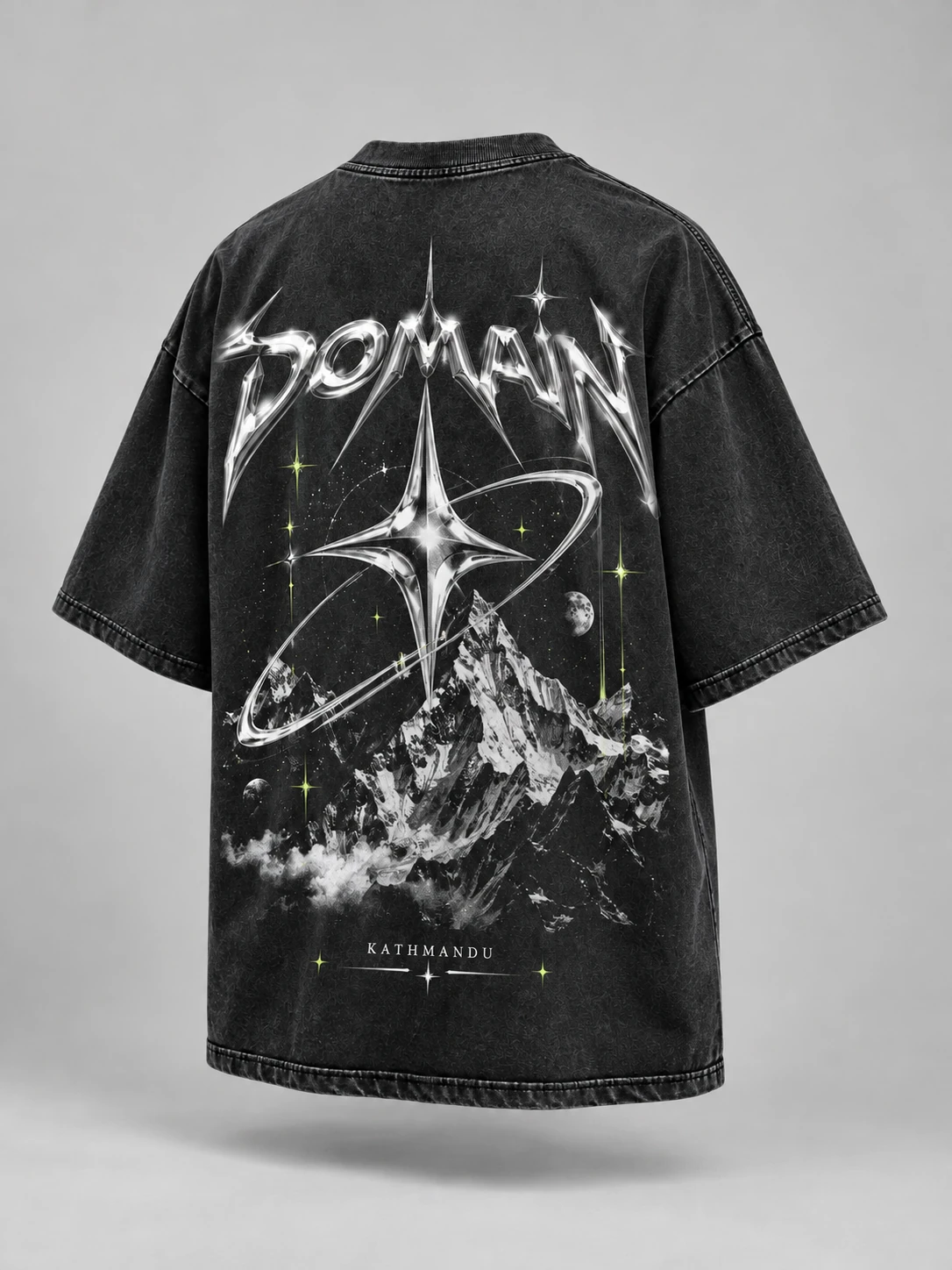 Chrome orbit graphic tee