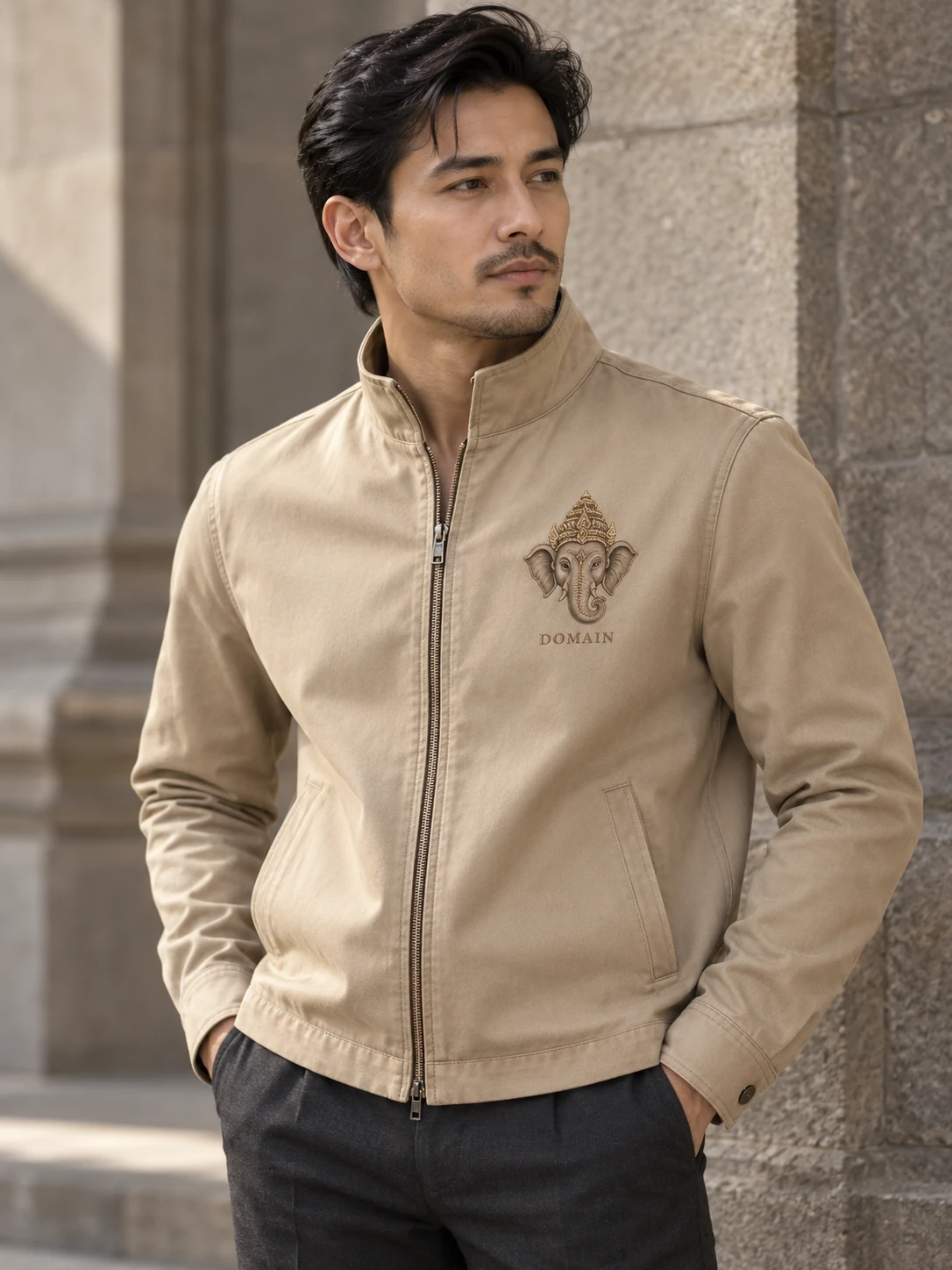 Ganesh embroidered jacket